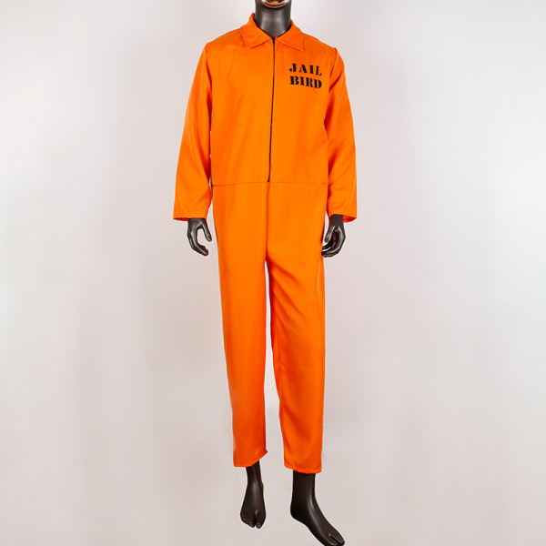 1 st fångkläder män klänning accessoarer män vuxen orange sid