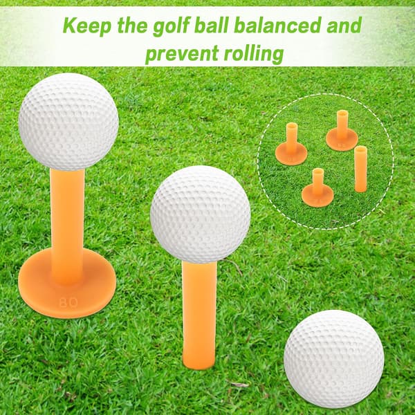 8 st Gummigolfte, Obrytbar Golfte Träning Golfte Gol