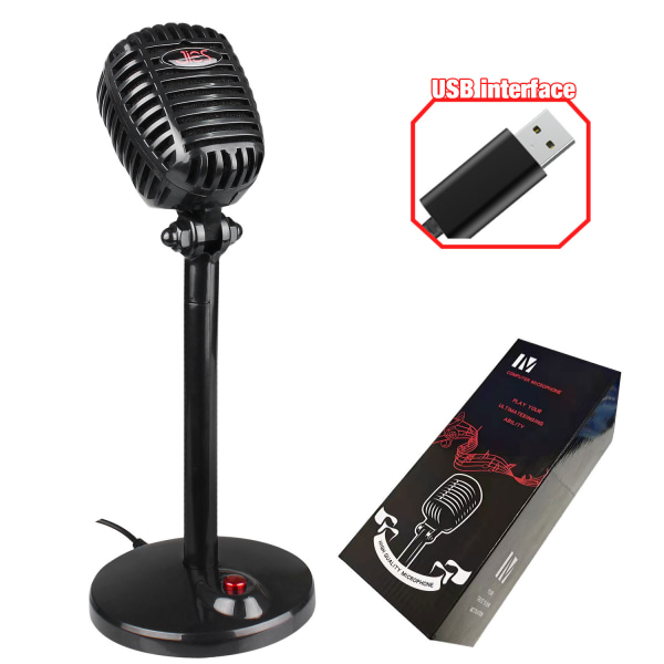 Mikrofoni USB Mikrofoni Gaming PC Podcast Studio