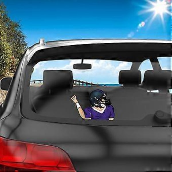 Football Quarterback Vindusvisker Klistremerker Bil Vindusvisker Klistremerker Bil Bil Klistremerker 241159Lilla Purple