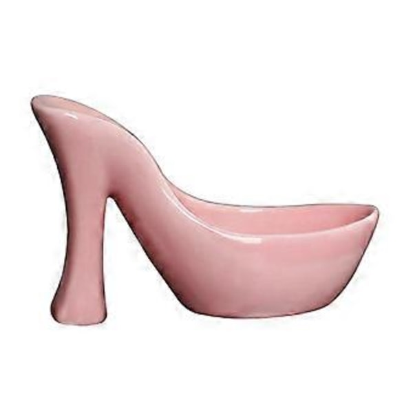 Lysestake Keramisk Telys Lysestaker Morsom Høyhæl Form Lyskopp for Bursdagsfester Festivaldekorasjoner Rosa Pink