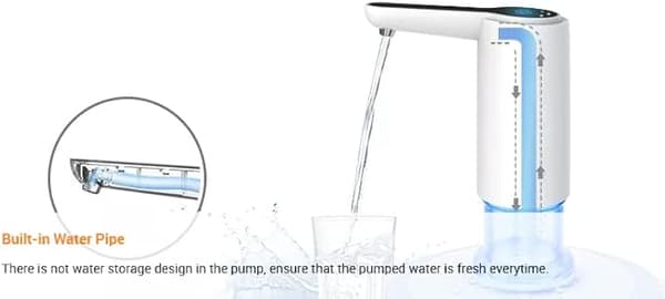 Mini Smart USB Bottom Load 5 Gallon Bottled Purifier Drinking Water Cold Automatic Freestanding Portable Water Dispenser Pump
