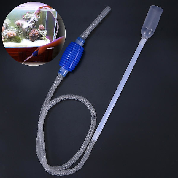 Dammsugare för Betta-akvarium, Tillbehör för Akvarium, Siphon, Akvariumdammsugare, Gruskleaner, Akvariumtillbehör