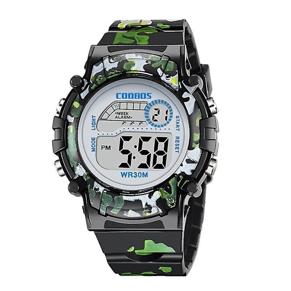 Vattentät digital watch för män Kvinnor Pojkar &amp; Flickor &amp; Barn