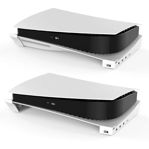 För Playstation 5 Konsol Horisontellt Stativ Uppgraderat Skrivbordsstativ Med 4-port