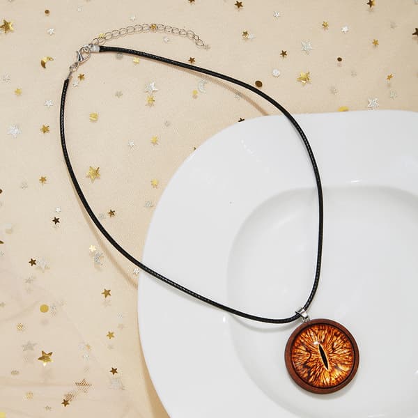 4 st Wind Wax Line Devil's Eye Sweater Chain Retro Punk Time Gems