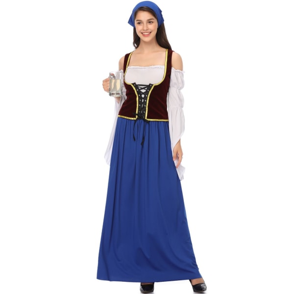 German Oktoberfest Clothing Long Beer Clothing Germany N Beer Clothing Bar Work Clothes M