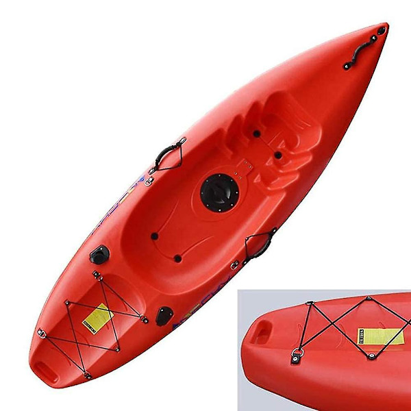 Kajak D-ringe Stærk Belastning 200kg Kajak Fortøjningsløkke Vandtæt Paddle Board Båd Kano Sup Bungee Dæk Rigging Loop