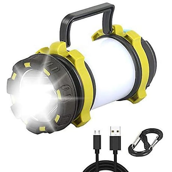 Oppladbar LED-campinglys