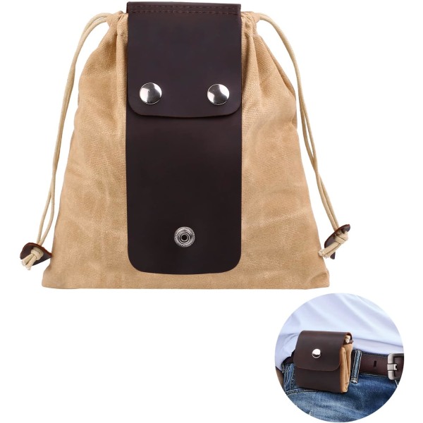 Canvas Frugtplukkepose Forage Pouch Canvas Forage Pouch Bælte Po