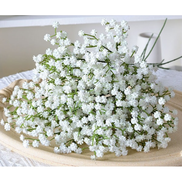 12 Pak Kunstige Blomstbuketter Julepynt Falsk Flo