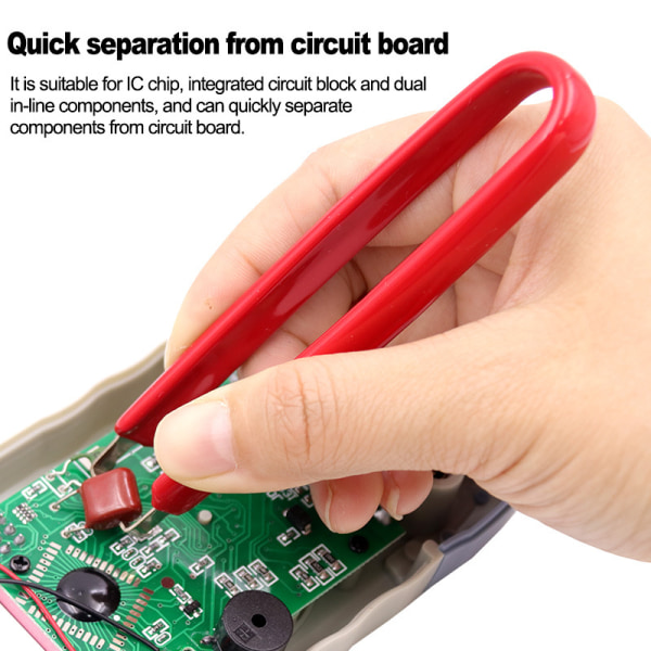 8 stk. easy U clip IC-udtræk IC clip element gripper integreret blok-udtræk (8 forskellige farver)