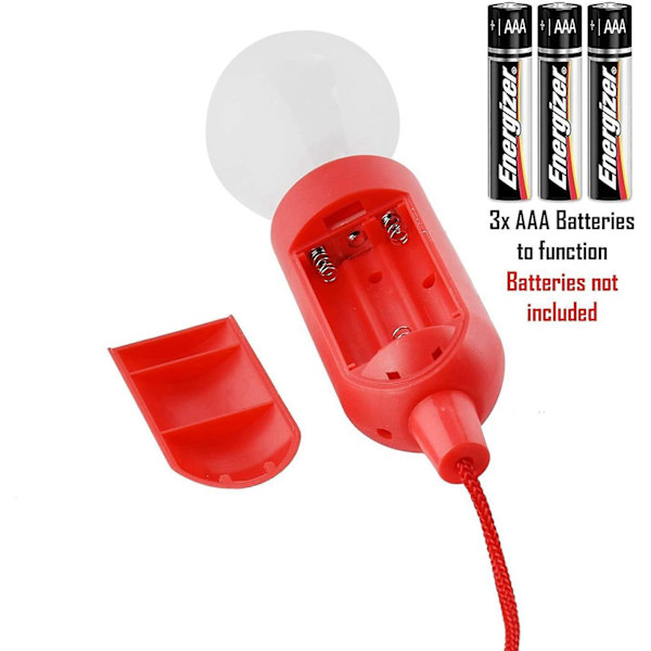 Lightess 4 stk. Træklys Lampe Træklampe Bærbar Led Lampe Farver  Camping Lampe Dekorativ