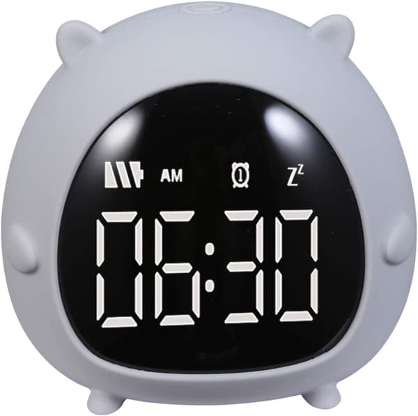 1 st väckarklocka LED väckarklocka bärbar USB-laddning sömntimer L