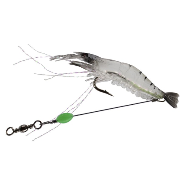 Artificial Silicone Soft Lures Bait Set Luminous Bait Shrimp Fish