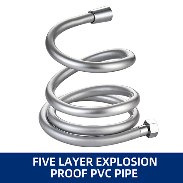 PVC-suihkuletku, 1,5 m