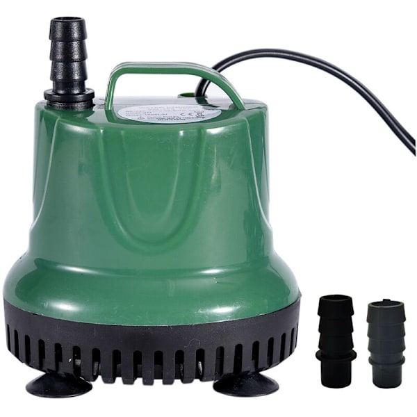 25W 1600L/H Nedsenkbar vannpumpe Mini fontenepumpe med sugekopp