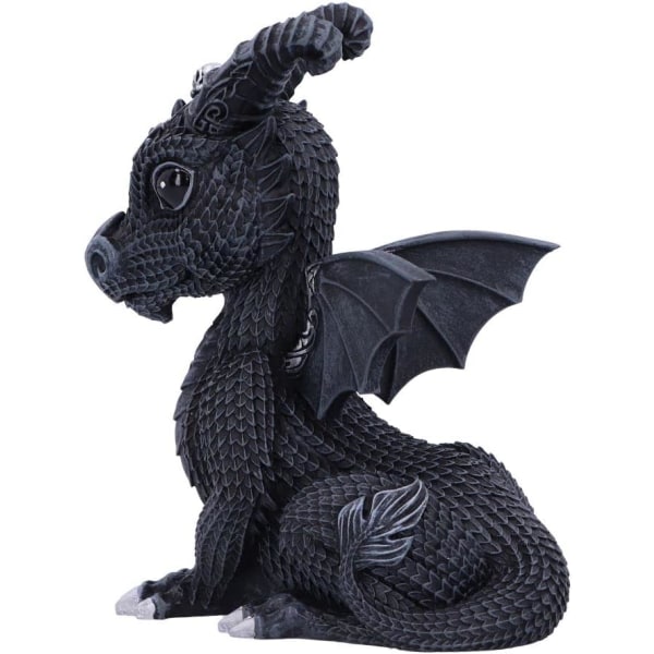 10,7 cm, Resin, Svart, Cult Cuties Dragon Figurine, Scarily Adorab
