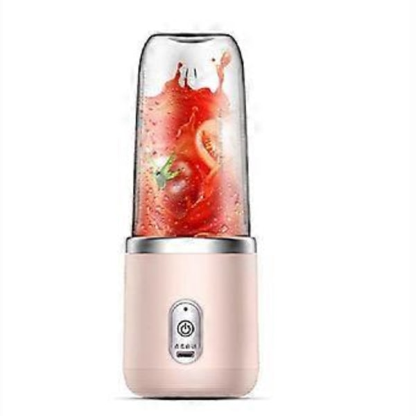 Bærbar Juicer Kopp Liten Elektrisk Juicer 6 Blader 10 Gangers Fullading Med Sport