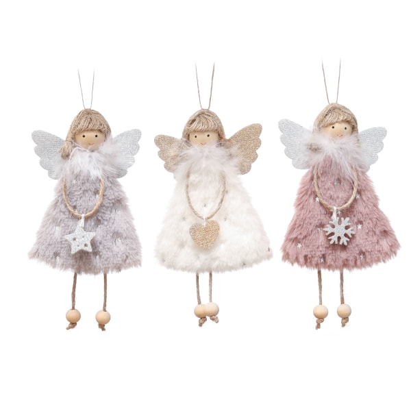 3kpl Angel Girl Pendant Pehmo Baby Doll Mini Pehmo Pehmo O