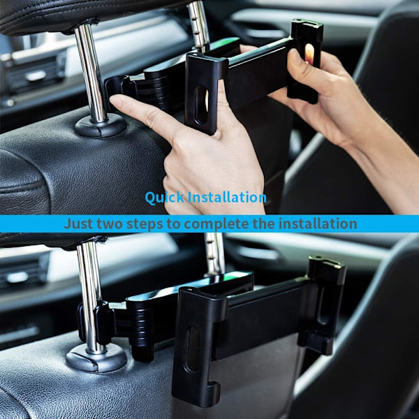 Bil Tablet Holder, Universal Bil Tablet Holder Bil Hovedstøtte 360°