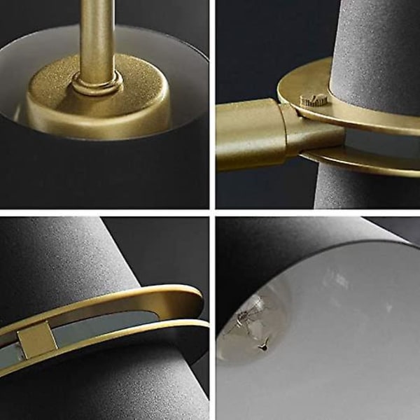 Morandi Farve Moderne Minimalistisk Enkel Væglampe Trombone Vinkel Iron Lampeskærm Indendørs Væglys Til Værelse Gang