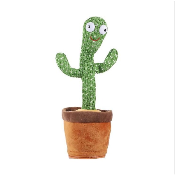 120 sånger Dansande kaktusleksak,pratar Upprepa Sjunga Sunny Cactus Toy