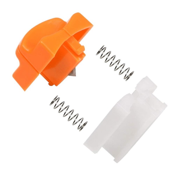 Papirkutter 8 stk. reserveblader med sikker trykkdesign for papirkutter for å kutte A2 A3 A4 A5 papir