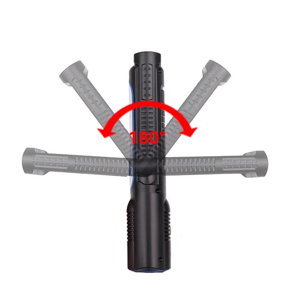 COB kraftig lys ladbart USB I/O justerbart vedlikeholdslys US