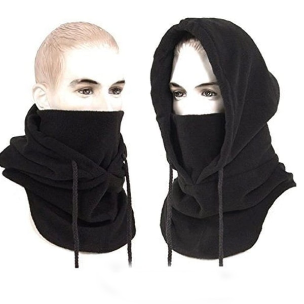 Skidbalaklava mössa multifunktionell fleecemask för kallt väder utomhus