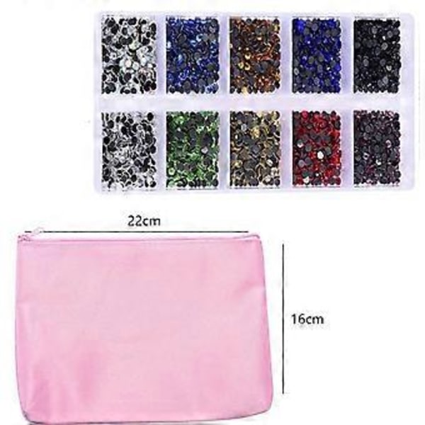Strass Applikator Kit, DIY Värmefix Verktyg för Bröllopsklänningstillverkning