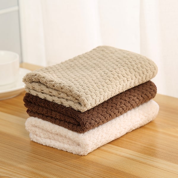 Multifunksjonell mikrofiber rengjøringsklut for bad, hjem og kjøkken