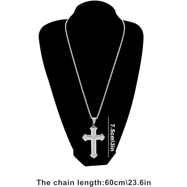 Eagle hänge halsband rostfritt stål religiösa halsband Bibeln