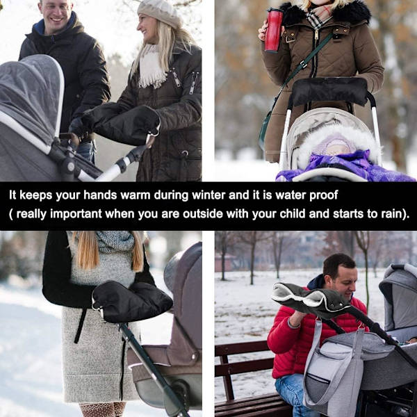 Rattailashansikkaat lastenvaunuihin, vedenpitävät