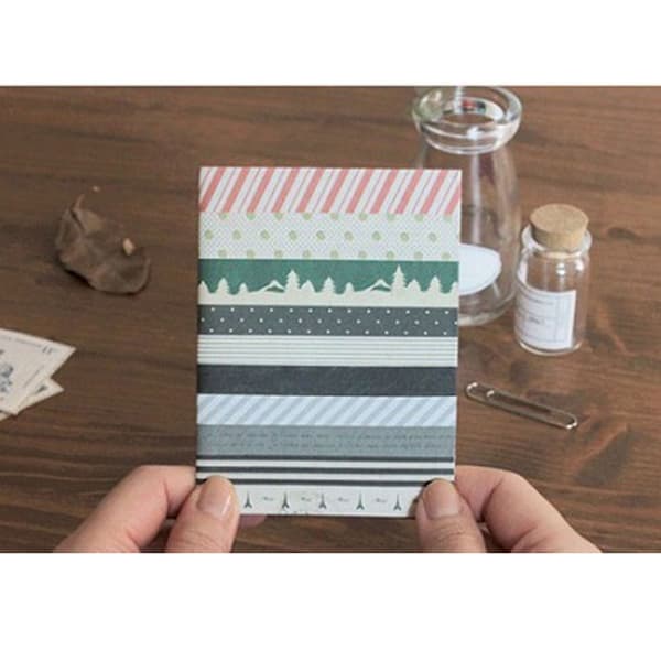12 pientä tarraa DIY-askarteluun (leimasimet)