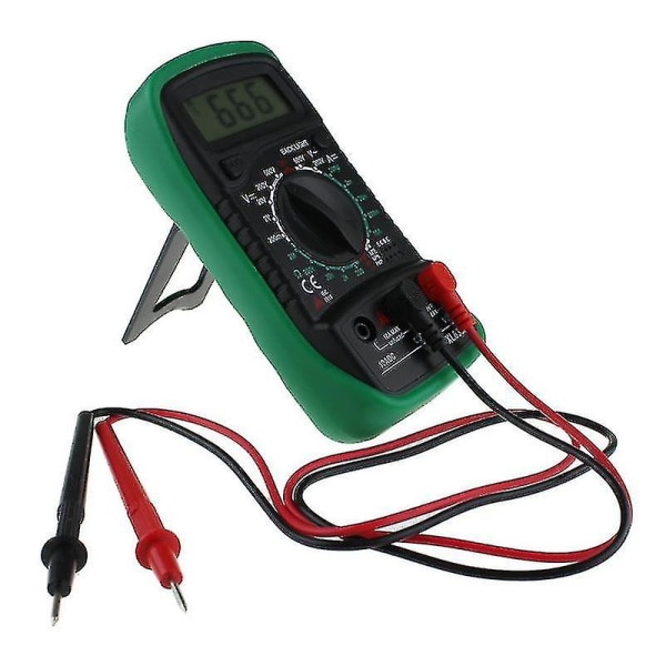Ac Dc Digital Multimeter Voltmeter Ammeter Ohm Volt Tester Lcd Test Current Meter Overload Protection Multimeter