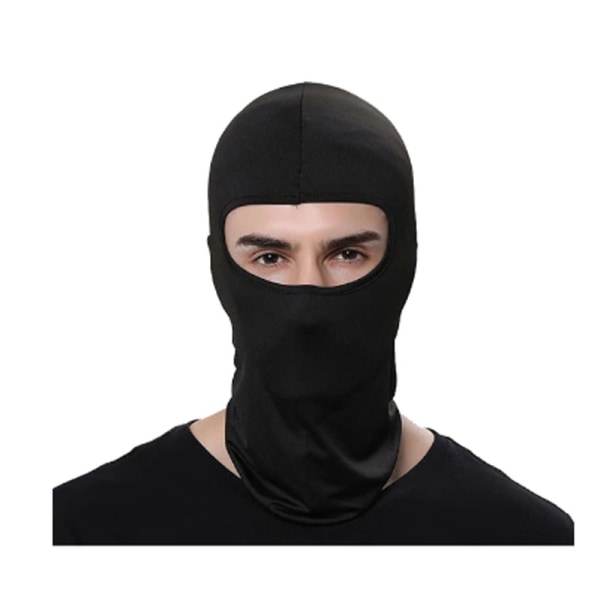 Balaclava / skidmask / MC huva Svart