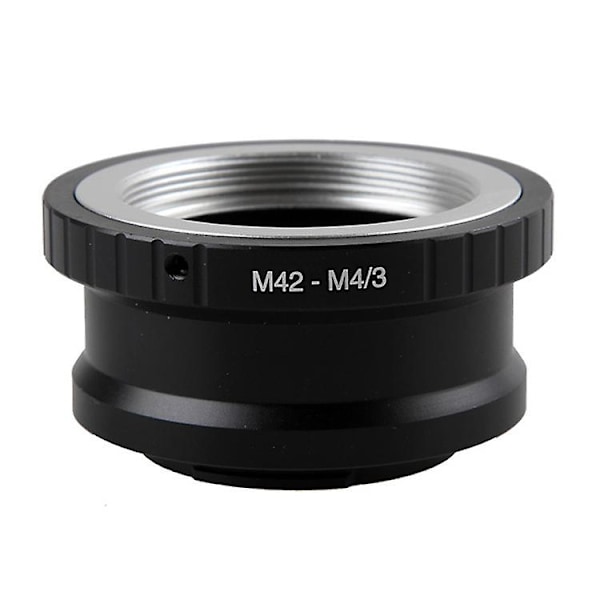 M42 till M4/3 objektivadapter, för M42 skruvmonteringslins till kompatibel med Micro 4/3 Four Thirds Mft-monteringskameror