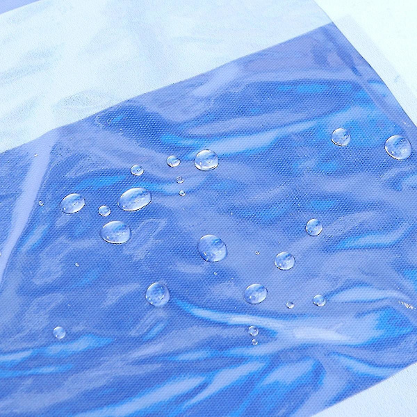 3x3m Medicinsk tält sidoväggar tyg trädgård camping rese picknick tält tak markis solskyddsskydd（Blå）
