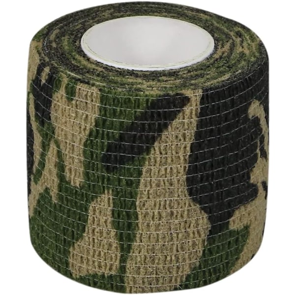 Camouflage Cohesive Tape Rolls Selvklebende Camo Cohesive Bandag