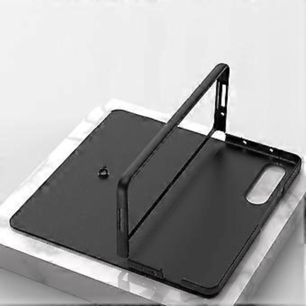 For Samsung Galaxy Z Fold 4 Deksel med Krystall Hybrid Lær C