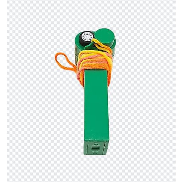 Rope Launcher Thruster Zip String Rope Propeller Toy With Rope Controller Interesting Fun Electirc Rope Toy（old green）