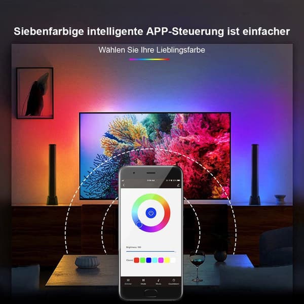 LED-stripe Smart Music-moduser Bluetooth Gaming TV-bakgrunnsbelysning