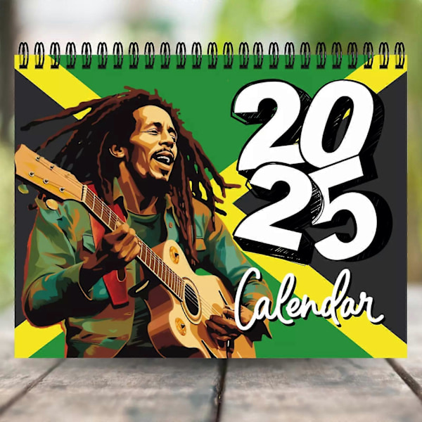 Bob Marley -kalenteri 2025 | 12 kuukauden kalenteri