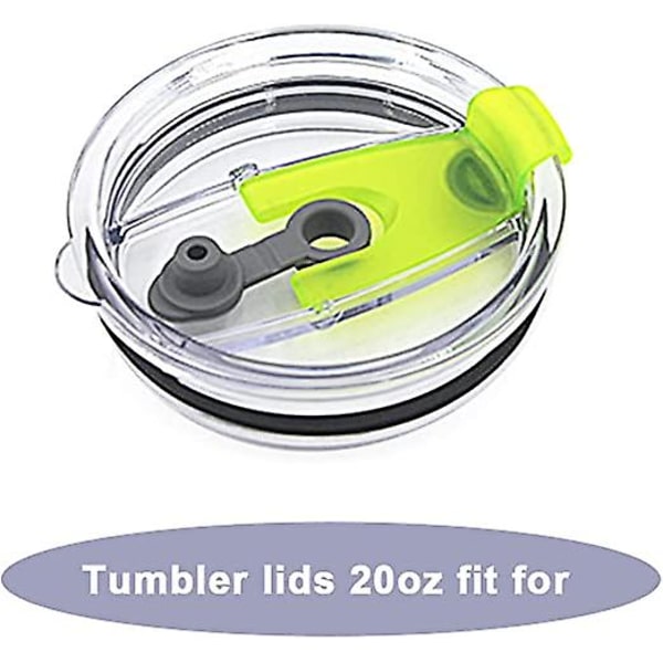 20oz Tumbler Lock, Tumbler Lock För Termos Tätning Vattenläckagesäker Halmlock (Grön)