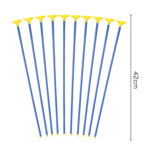 20 stk. udskiftningspile med sugekop til bueskydning - pile med gummipil til drenge og piger