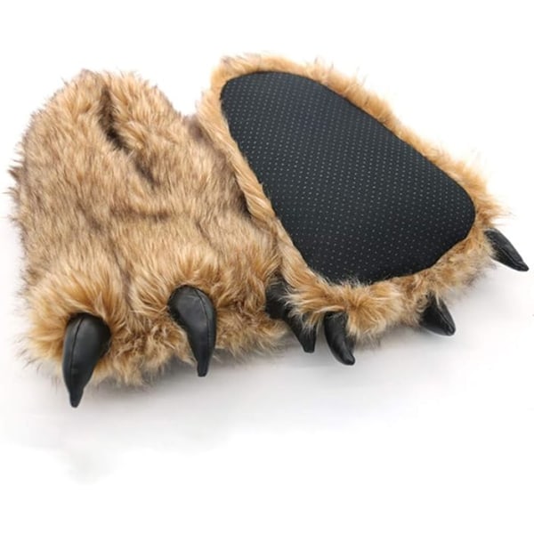 30cm, Morsomme Dyreklø Slippers - Plysj Slippers