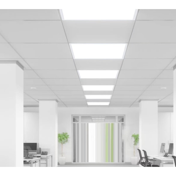 Automatisk LED-panelprojektion, 300×300 20W höjdpunkt, aluminium d