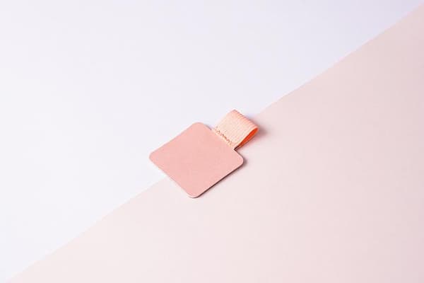 10 stk. Pen Loop Holder Selvhæftende Læder Penneholder Med Elastisk Loop（Pink）
