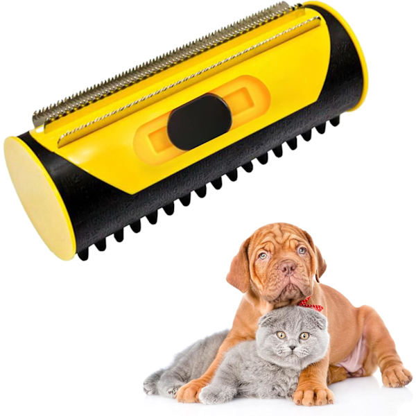 Pet Dematting Comb, Coat King Rake Pet Undercoat Rake Double Sided Blade C